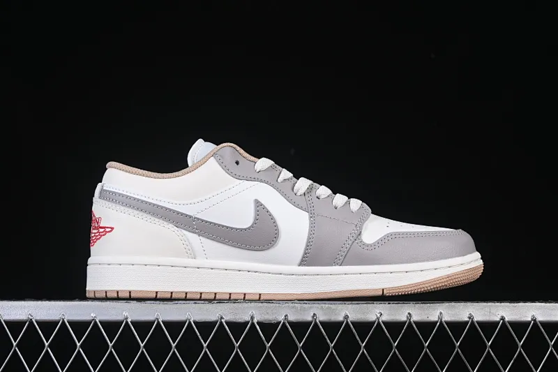 All categories Air Jordan Jordan series basketball shoes Air Jordan 1 Low G version pure original Air Jordan 1 Low AJ1 Joe 1 meter gray low-top retro culture basketball shoes 553558-169